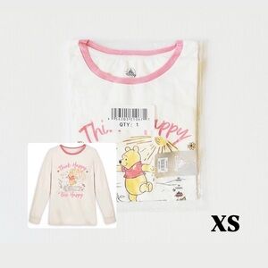 Disney Winnie the Pooh Long Sleeve T- Shirt Women’s Size XS